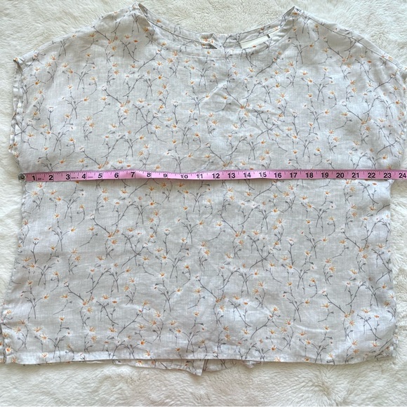 Cynthia Rowley linen top size S - Picture 7 of 7